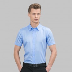 여름 슬림 링클프리 반팔 셔츠 구김없는 남자 비즈니스 와이셔츠 000311349