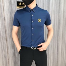 여름 슬림 링클프리 반팔 셔츠 구김없는 남자 비즈니스 와이셔츠 000311317