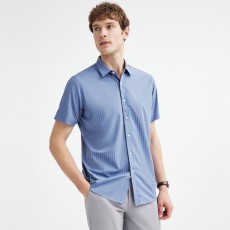 여름 슬림 링클프리 반팔 셔츠 구김없는 남자 비즈니스 와이셔츠 000311315