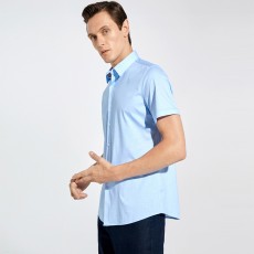 여름 슬림 링클프리 반팔 셔츠 구김없는 남자 비즈니스 와이셔츠 000311287